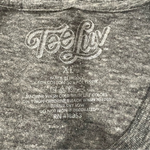 NWT NEW Tee Luv Smokey the Bear Gray T-Shirt Men’s Size XL Get Your Smokey On - Picture 5 of 6